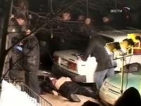 Всю ночь на месте убийства работает следственная группа. Фото с сайта Вести.ру.